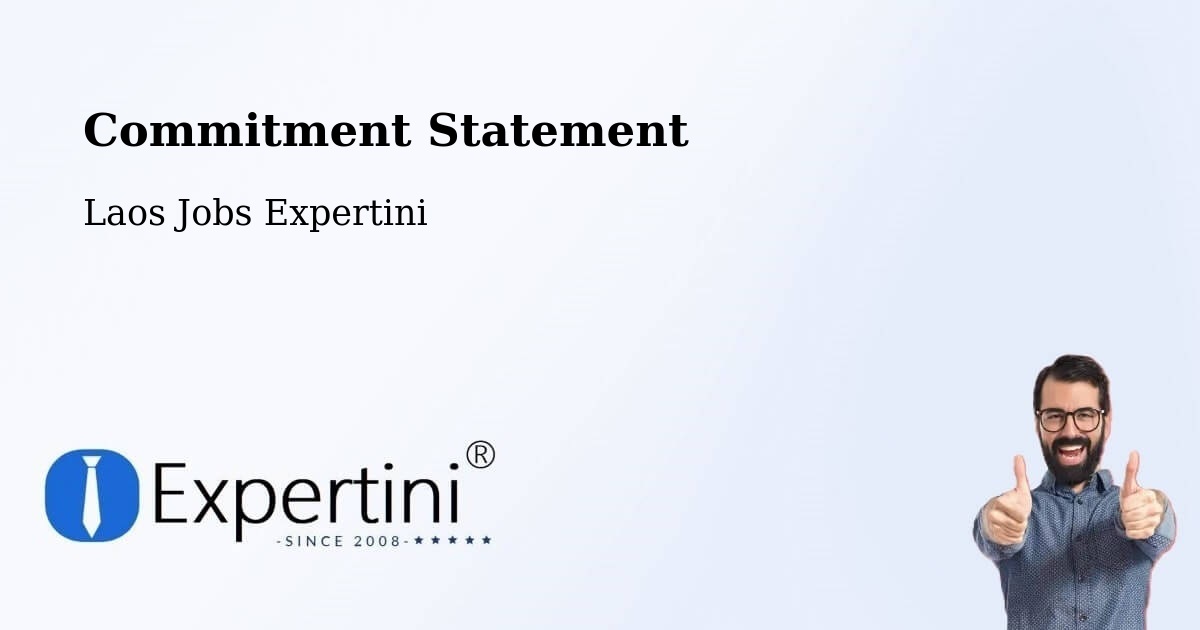 Corporate Commitment – Muang Phin - Laos Jobs Expertini